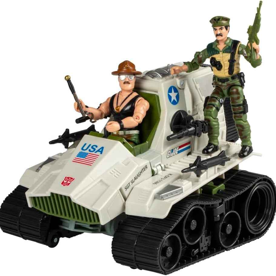 Transformers Collaborative GI Joe X Transformers Autobot Kup Triple T 8.98in Action Figure