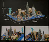 Nanoblock NB-033 New York Micro Sized Building Blocks,Grey
