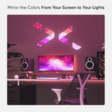 Nanoleaf Shapes Mini Triangles Light Panel Expansion Kit (10 Panels),NL48-1001TW-10PK,multi