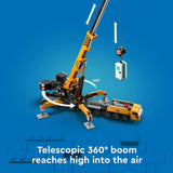 LEGO City 60409 Yellow Mobile Construction Crane Toy Building Set