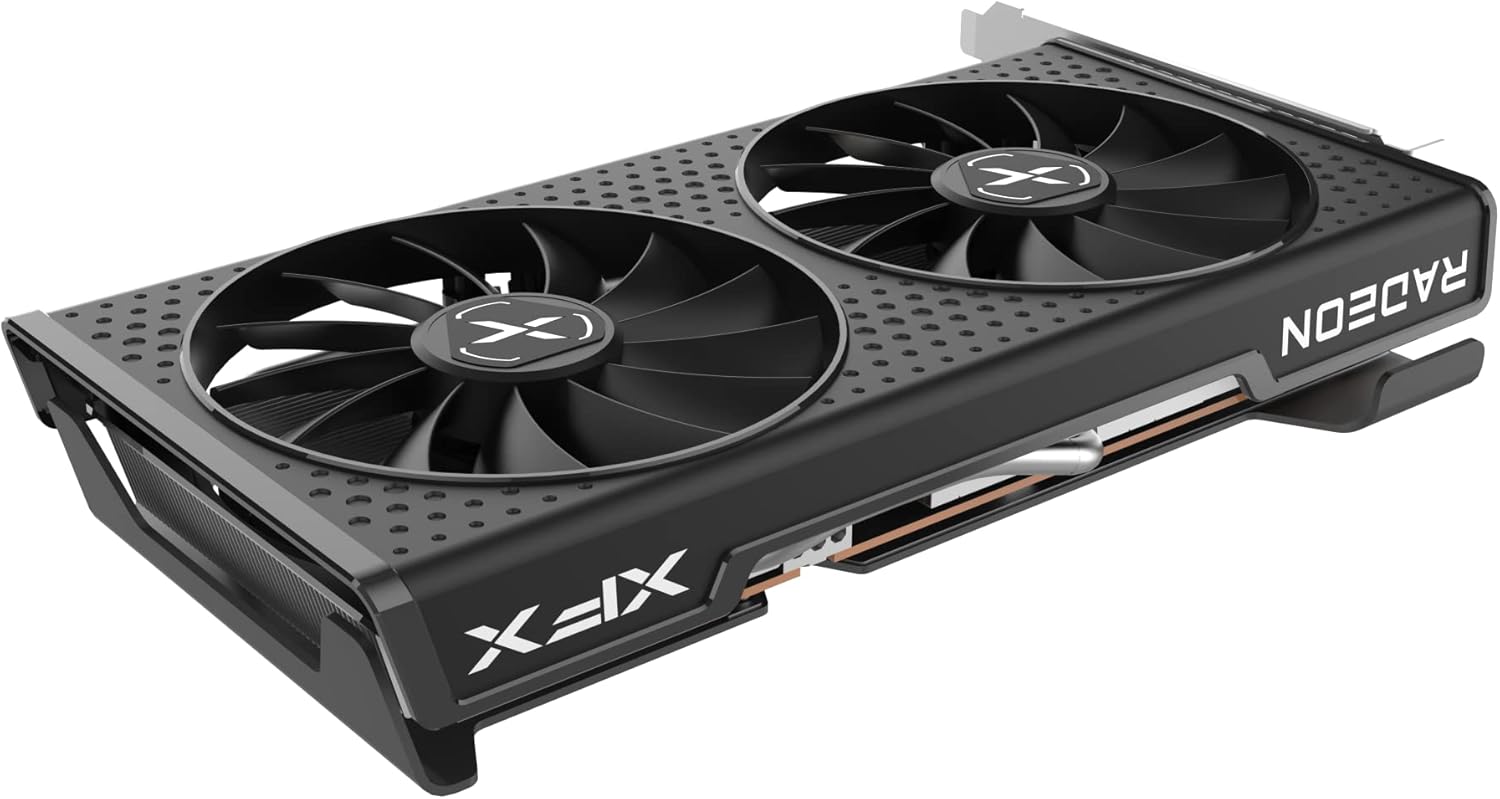 XFX Speedster QICK210 Radeon RX 6500XT Black Gaming Graphics Card With 4GB GDDR6 HDMI AMD RDNA 2 RX65XT4DBDQ Secondary image