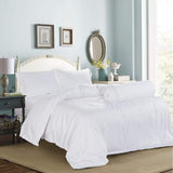 Hotelier Prestigio™ 623TC White Sateen Cross Bundle Bed Set [Super Single]