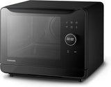 Toshiba MS3-STQ20SE(BK) - Steam Oven, 20L capacity, 38 Auto Menu, 1.2L Water Tank, 100°C steam within 30s, 3 Steam Modes, IOT function, Black