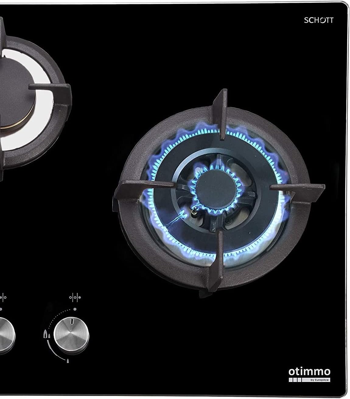 EuropAce EBH 6391S Otimmo Built In 3 Burners Gas Hob for LPG