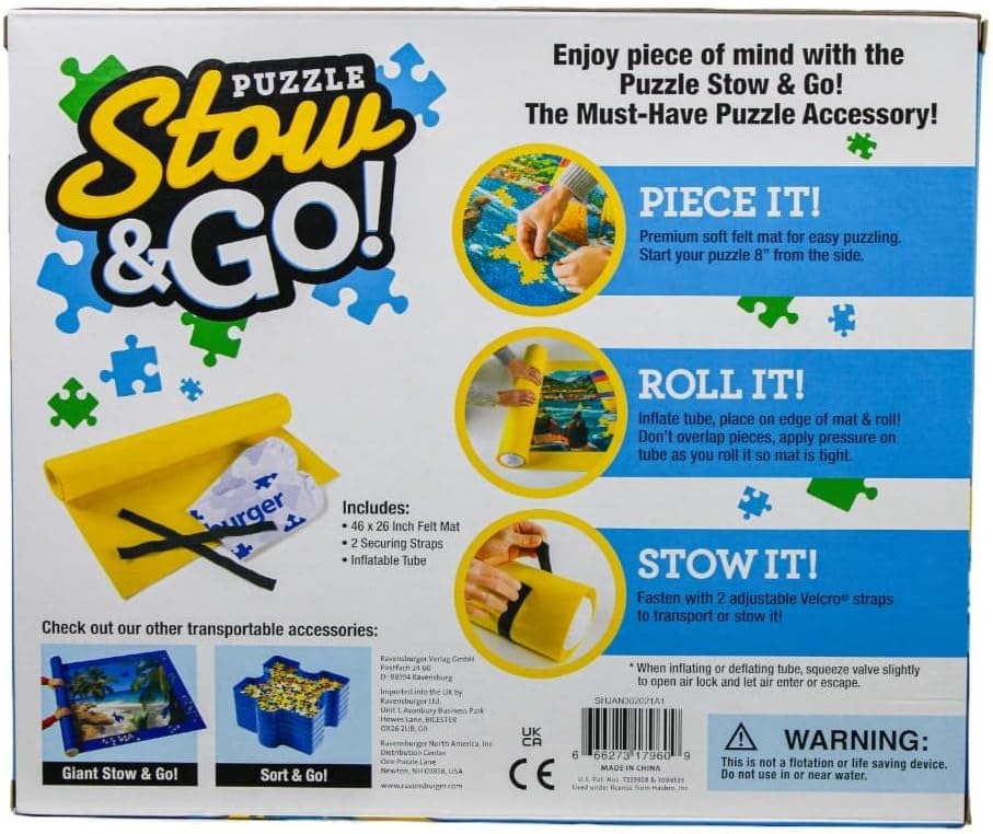Ravensburger 17960 Stow And Go Puzzle Accessories Yellow Secondary image