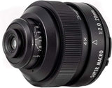 Mitakon ZhongYi MTK20MF2MFT Creator Lens with MFT Mount for Mirrorless Camera, 20mm, f/2, Black