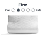 TEMPUR-PEDIC 15301115P Ergo Neck Pillow Firm Support, Standard Size, White Medium