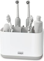 Joseph Joseph EasyStore Large Toothbrush Holder Grey White