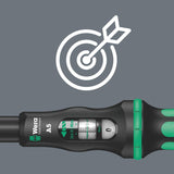 Wera 05075604001 Torque Wrench ClickTorque A 5 Lever Type Ratchet