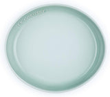 Le Creuset Flora Oval Plate 17cm Water Green