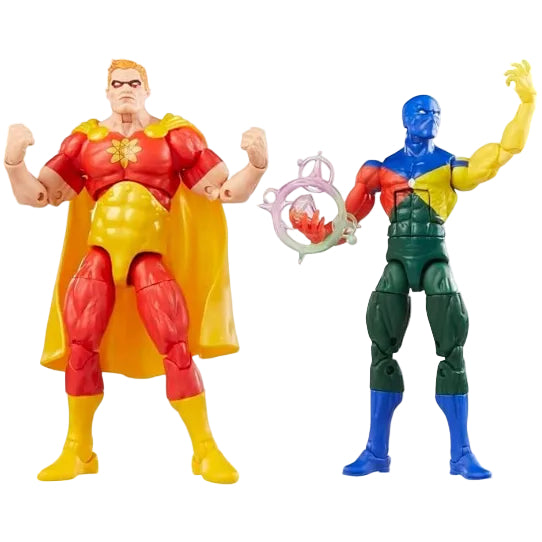 Hasbro Marvel Legends Series Marvels Hyperion And Marvels Doctor Spectrum Squadron Supreme Collectible 6 Inch Action Figures