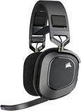 CORSAIR CSCA9011235AP HS80 RGB Wireless Premium Gaming Headset With Spatial Audio Carbon Black