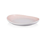 Le Creuset Flora Oval Plate, 24cm, Shell Pink