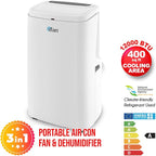 iFan 3IN1 Portable Aircon 14000 BTU Portable Air Conditioner