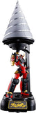 BANDAI SPIRITS Soul of Chogokin Gurren Lagann GX-107 Complete Transformation Combined Gurren Lagann & Large Slalom Giga Drill Set, Approx. 7.1 inches (180 mm), PVC & ABS & Die Cast, Painted Action