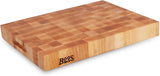 John Boos Block CCB2015-225 Classic Reversible Maple Wood End Grain Chopping Block, 20 Inches x 15 Inches x 2.25 Inches Brown