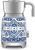 Smeg MFF01DGBUK Dolce and Gabbana Blu Mediterraneo Milk Frother