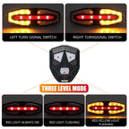 Wireless Remote Control Bike Turn Tail Light