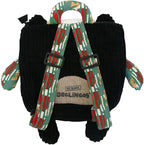 Les Deglingos LD35028 Rototos The Panda Corduroy Backpack, 25 x 25cm