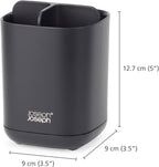 Joseph Joseph EasyStore Toothbrush Holder Caddy Bathroom Storage Compact Matt Blac