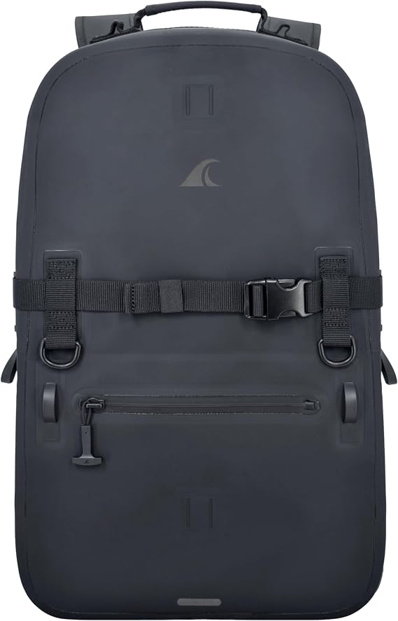 Breakwater Supply™ Fogland Waterproof IP68 Submersible Backpack with Airtight Zippers, Laptop Travel Outdoors 25L