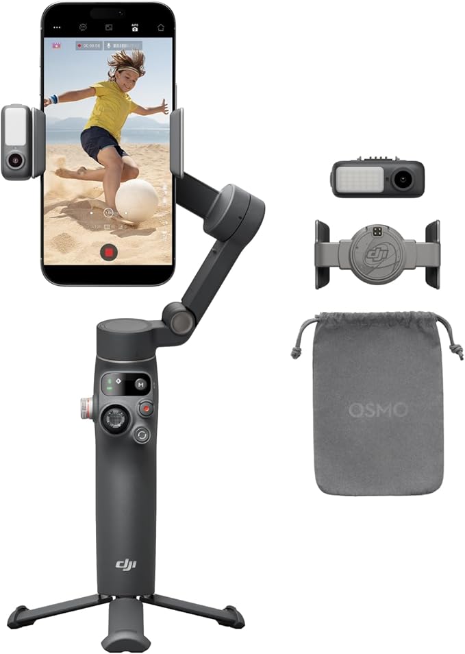 DJI Osmo Mobile 7P - Handheld Flagship Gimbal | 3 Axis Stabilization | 10H Battery Life Main image