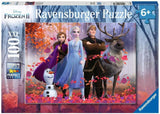 Ravensburger 12867 Disney Frozen 2 - Magic of the Forest - 100 Piece Jigsaw Puzzle for Kids - Every Piece is Unique - Pieces Fit Together Perfectly, Multi