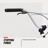 Mongoose Legion L40 Freestyle BMX Bik Steel Frame 20inch Wheels White