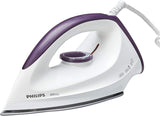 Philips GC160/22 - Dry Iron, 1200W, DynaGlide Soleplate, White and Purple