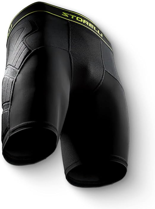 Storelli Unisex BodyShield Impact Sliders, High-Impact Protection, Sweat-Wicking, UV-Resistant Athletic Undershort for Soccer