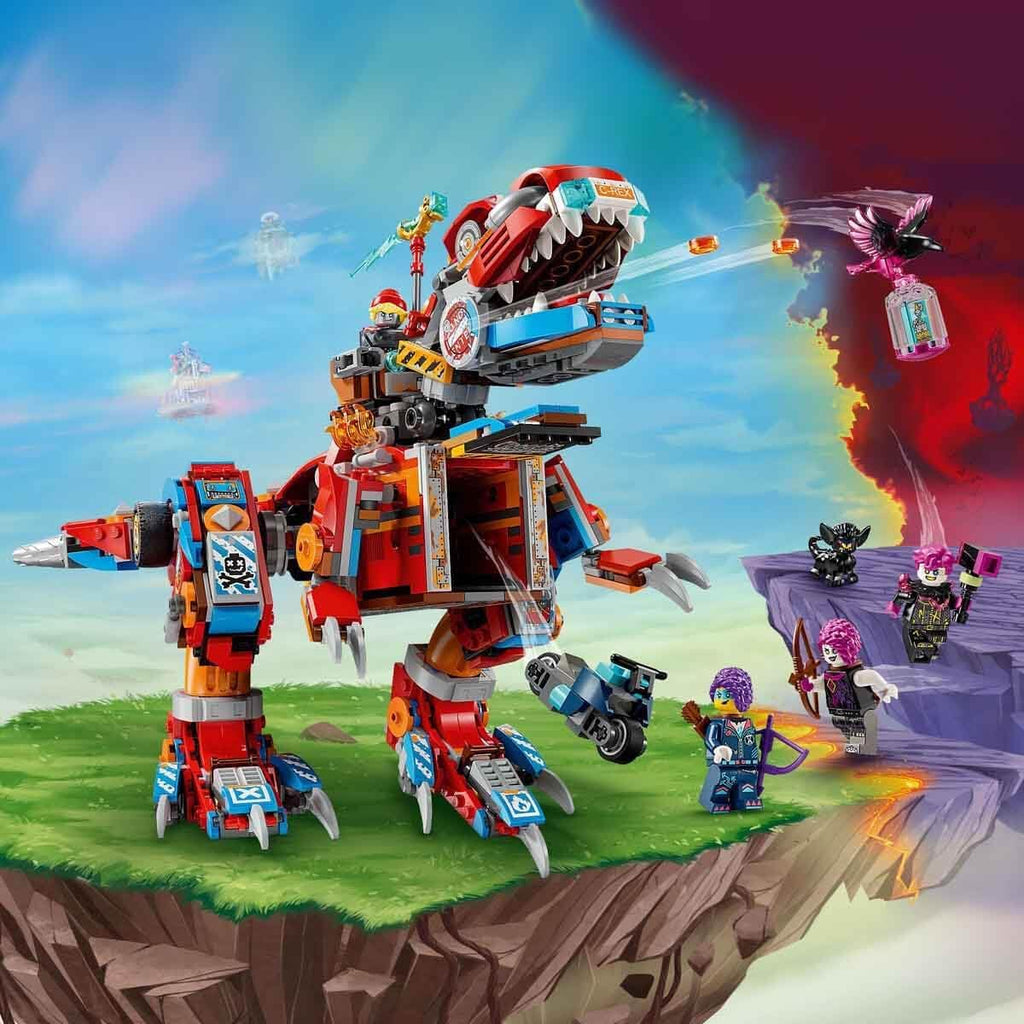 Lego Dreamzzz 2in1 Cooper Robot Dinosaur C Rex Set T rex Dino Action Figure Rebuilds into a Cool Pterodactyl Toy for 9 Plus Year Old Boys and Girls