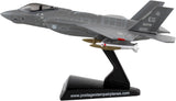 Daron Postage Stamp PS5602 USAF F-35 Version A F-35 Lightning II USAF 1/144 Scale Diecast Model with Stand