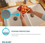 Elkay ELGU2522WH0 UnderMount Single Bowl Kitchen Sink