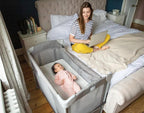 Joie Play Pen Baby Crib Foggy Grey