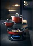 WMF Fusiontec  Frypan,-24CM, Red
