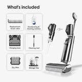 Tineco Floor One S5 Combo - Wet & Dry Vacuum, Cordless, 50W, 20 min Run Time, 0.5L Clean Water Capacity, Cleaning Dual Tank System, Voice Prompt Enabled, LED Screen Display