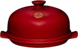 Emile Henry Made In France Bread Cloche, 13.2 x 11.2"", Burgundy