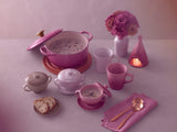 Le Creuset Star Relief Candle Stand, Pale Rose