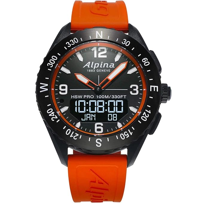 Alpina Geneve Mens AlpinerX Smartwatch B202SMF112 Main image