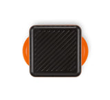Le Creuset Square Cast Iron Grill Pan, 24cm, Flame