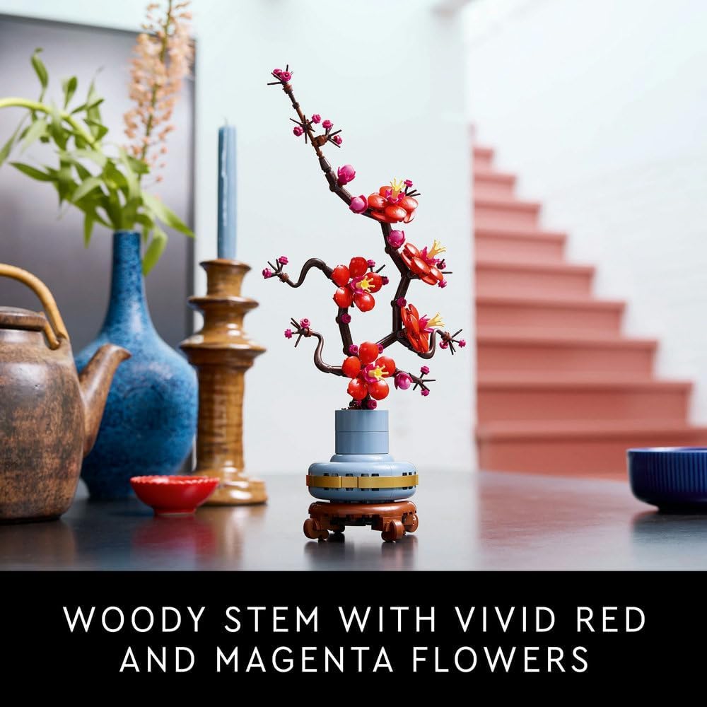 LEGO 10369 Botanicals Plum Blossom Flower Decor Display Secondary image