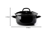 BK Cookware Dutch Oven 3.5QT, Black