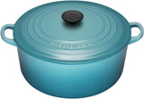 Le Creuset Enameled Cast-Iron 5-1/2-Quart Round French Oven, Caribbean