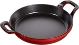 Staub 1302006 Cast Iron Round Stack Dish, 20cm, Cherry