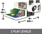 Minecraft Mob Head Mminis Panda Playhouse Playset