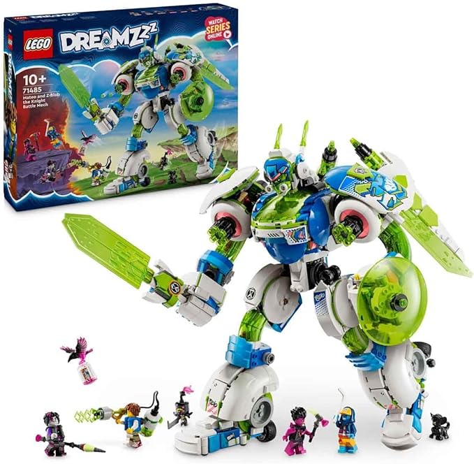 LEGO DREAMZzz Mateo and Z-Blob the Knight Battle Mech Toy 71485 Fantasy Gift with 4 Minifigures (1333 Pieces) Main image