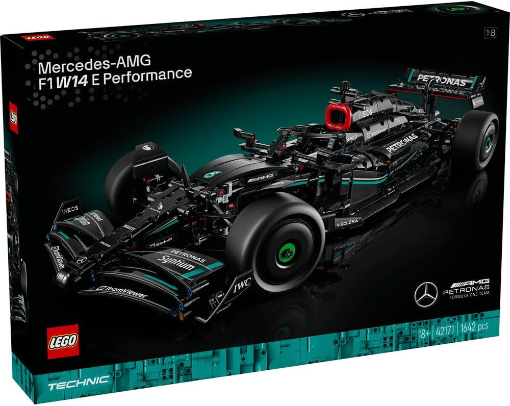 LEGO Technic Mercedes AMG F1 W14 E Performance Race Car 42171 Building Set Secondary image