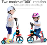 Variable Childrens Scooter 2in1 Pedal Scooter And Balance Bike