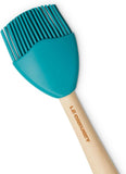 Le Creuset Silicone Craft Series Basting Brush, 10 1/2" x 2 1/8", Caribbean