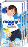 Moony Air Fit Boys Pants Baby Diapers, XXL, 13-28kg, 26 Pcs x 4 Packs [Carton]